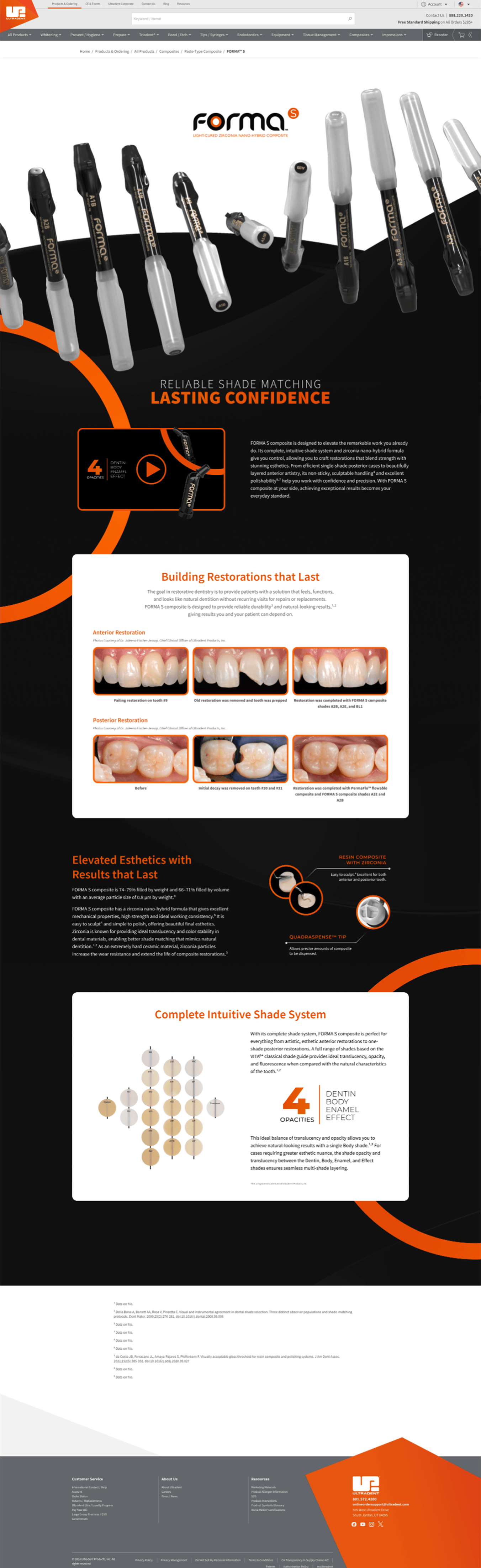 Forma S Product Page