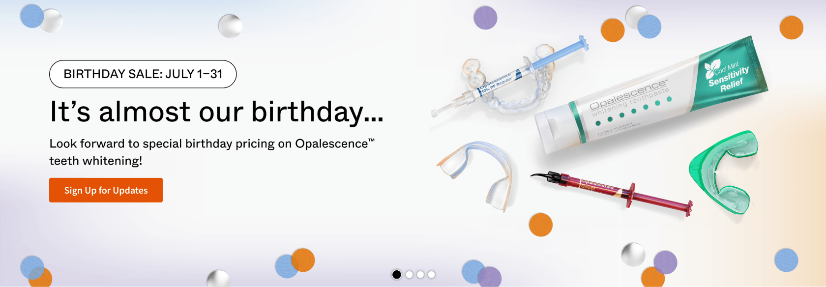 Opalescence Birthday Paid Ads